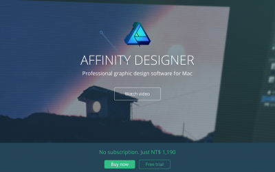 Affinity Designer 重點特色初解與摸索小心得～