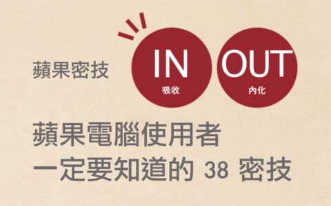 蘋果電腦使用者一定要知道的 38 密技