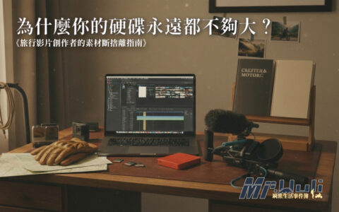 你有沒有這種經驗——出門騎車玩得很開心，GoPro 、Insta360 各種相機狂錄；結果回來把記憶卡插進電腦，幾百 GB 的檔案倒進去，然後就……卡住了。打開資料夾，看著那一堆 GX016855.mp4、GX016856.mp4的檔名完全不知道從哪裡開始。明明旅程很精彩，但素材就這樣在硬碟裡越積越多，越積越多...