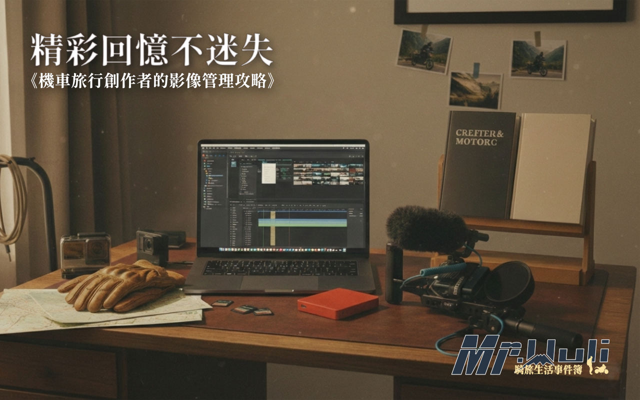 剛結束一場精彩的長途跨縣市旅行，帶著滿滿的記憶卡回家，把檔案拉進電腦後，看到的卻是幾百個名為 “GX016855” 的亂數檔案名稱？ 你試圖想找出那些騎車時看到的旅途美景，卻在無盡的預覽中耗盡了熱情與動力。最後那些素材...就只能躺在硬碟裡慢慢變成捨不得丟的垃圾，而那趟旅行也從來沒有變成一支影片被任何人看見。甚至你也.